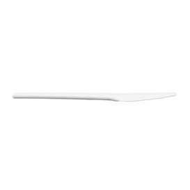 Cuchillo Biodegradable CPLA Blanco 165mm (50 Uds)
