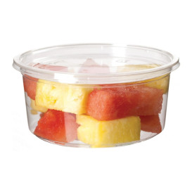 Tarrina Compostable PLA Transparente 355ml (50 Uds)