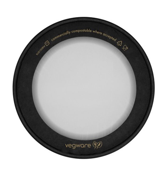 Envase Hamburguesa Cartón Kraft con Ventana 14x13,5x6,5cm (300 Uds)