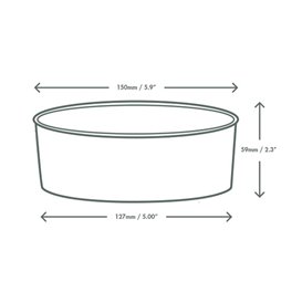 Envase MenuBox Cartón Kraft 20x20x8,5cm (55 Uds)