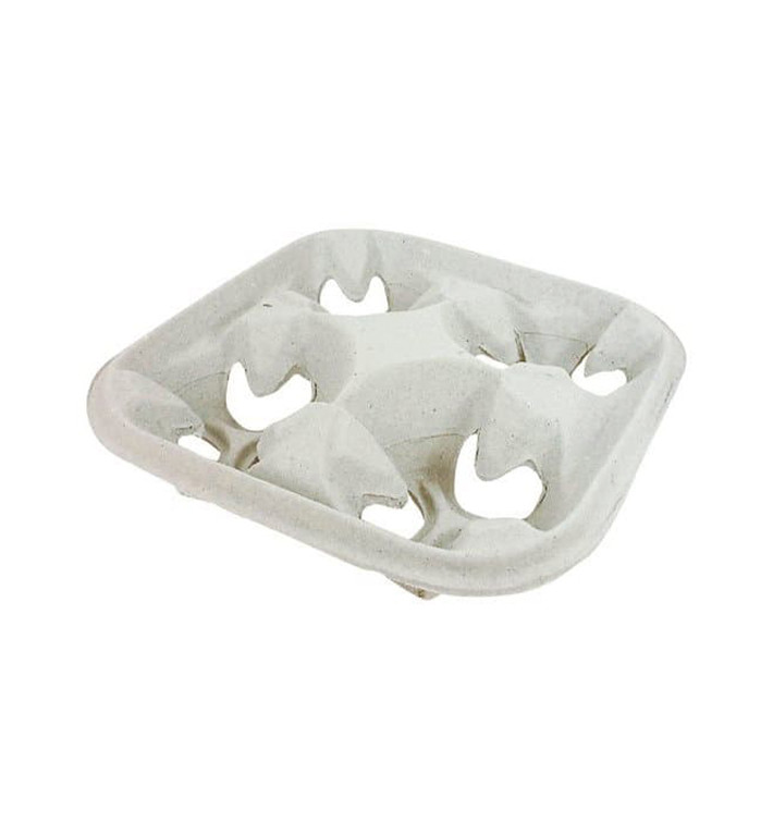 Bandeja 4 Portavasos de Cartón (220 Uds)