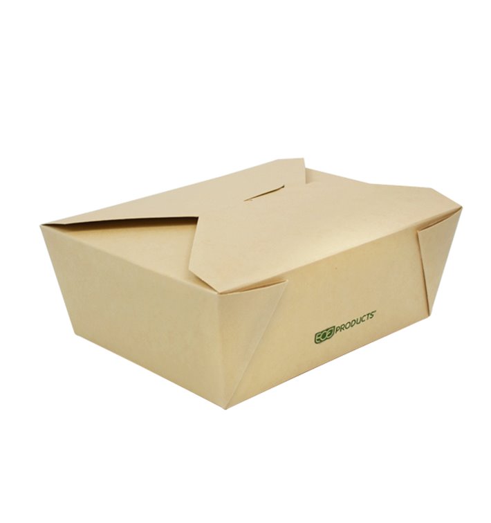 Caja Americana Cartón Kraft 20x14x4,8cm (50 Uds)
