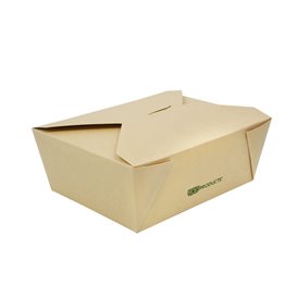 Caja Americana Cartón Kraft 20x14x6,5cm (45 Uds)