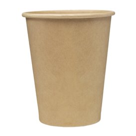 Vaso Cartón 7Oz/210ml Marrón Ø7,2cm (3.000 Uds)