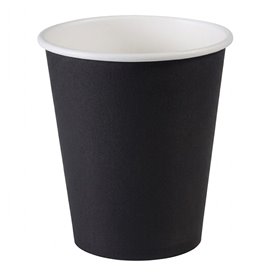 Vaso Cartón Plastic Free 9 Oz/250ml "Colores" Amarillo Ø8,0cm (20 Uds)