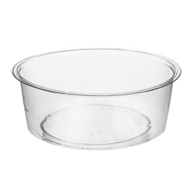 Tarrina PLA Transparente para Salsas 60ml Ø7,0cm (100 Uds)