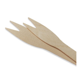 Pincho de Madera Patatas Fritas 12cm (100 Uds)