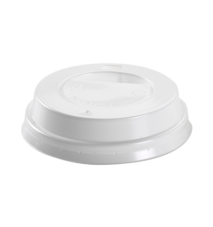 Tapa Travel con Agujero PS para Vaso Cartón Ø6,2cm (1000 Uds)