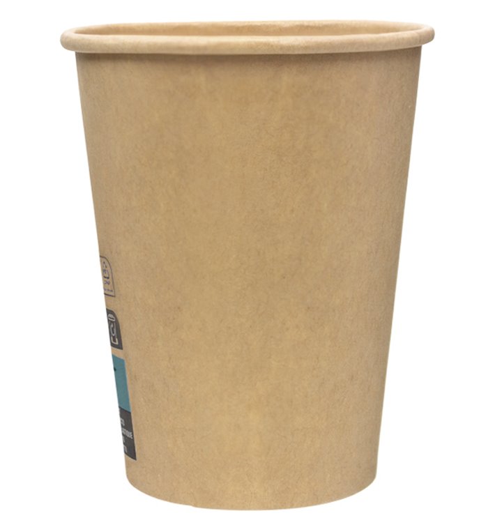 Vaso Cartón 8Oz/240ml Marrón Ø8,0cm (1.000 Uds)