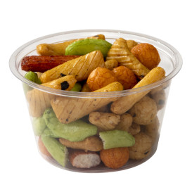 Tarrina PLA Transparente para Salsas 88ml Ø7,0cm (100 Uds)