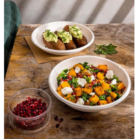 Bol Caña de Azúcar Bagazo Blanco 470ml (800 Uds)