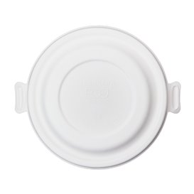 Tapa de Fibra Moldeada con Pestañas para envase 470ml (50 Uds)