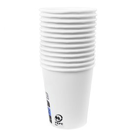 Vaso Cartón 6Oz/180ml Blanco Ø7,0cm (100 Uds)