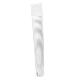 Vaso Cartón 9Oz/280ml Blanco Ø8,0cm (50 Uds)