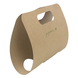 Portavasos Papel Kraft 23,9x18cm Ø8,0cm (500 Uds)