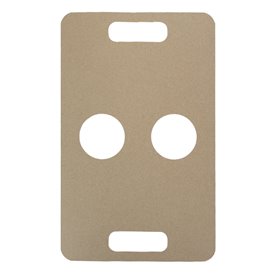 Portavasos Papel Kraft 23,9x18cm Ø8,0cm (500 Uds)