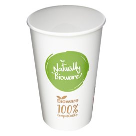 Vaso Cartón y PLA Bioware® 18Oz/540ml Ø9,0cm (1.000 Uds)