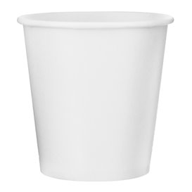 Vaso Cartón Blanco 4Oz/120ml Ø6,2cm (50 Uds)