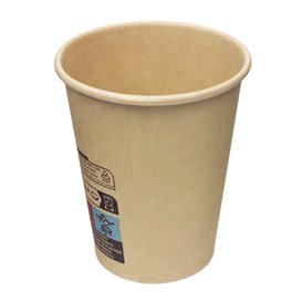 Vaso Cartón Kraft-Kraft 7Oz/210ml Ø7,0cm (1.000 Uds)