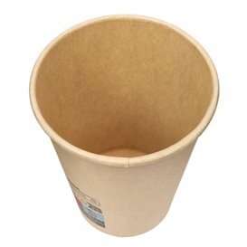 Vaso Cartón Kraft-Kraft 12Oz/360ml Ø9,0cm (1.000 Uds)