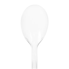 Cucharilla de Plástico CPLA Degustación Transparente 10 cm (50 Uds)