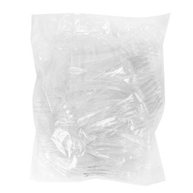 Minitenedor PS Reutilizable Transparente 10cm (500 Uds)
