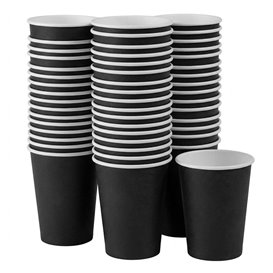 Vaso Cartón "Colores" Amarillo 290ml Ø9,0cm (240 Uds)