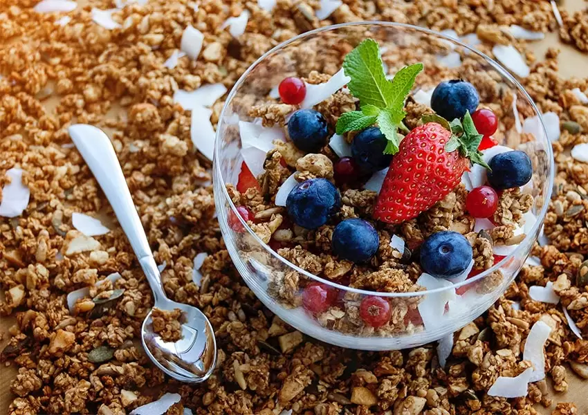 Receta de granola casera