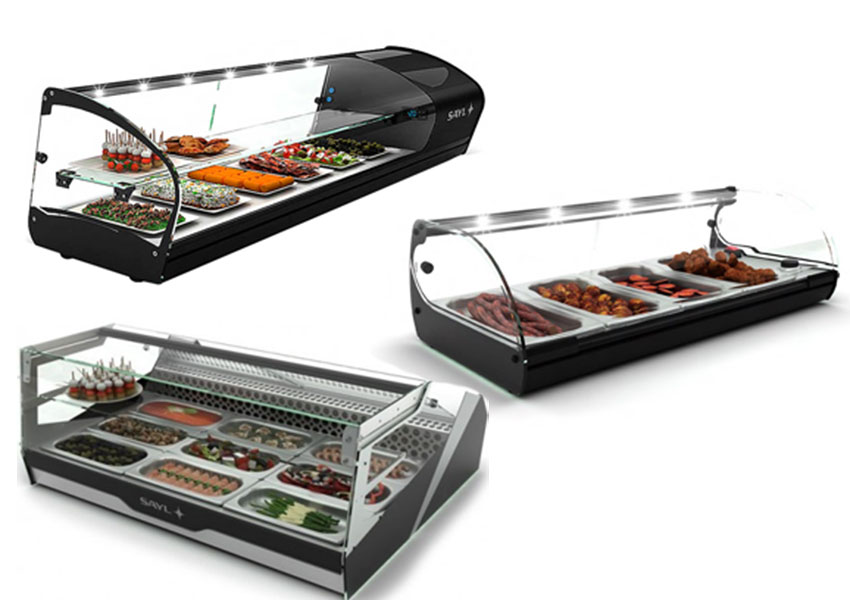 Existen vitrinas para cada tipo de tapas